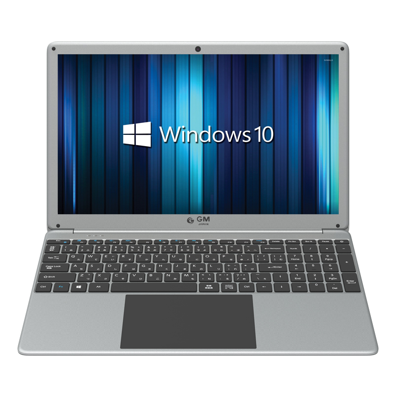 【新品】【Windows 10】GM-JAPAN 超軽量ノートパソコン N3450（15.6型）