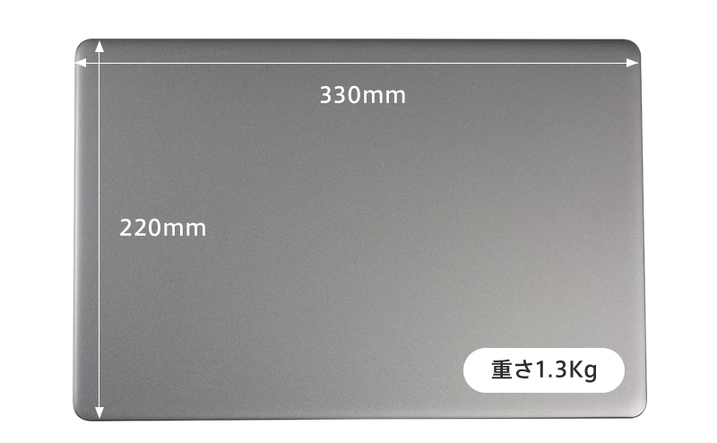 新品】【Windows 10】GM-JAPAN 超軽量ノートパソコン N3450（14.1型 ...