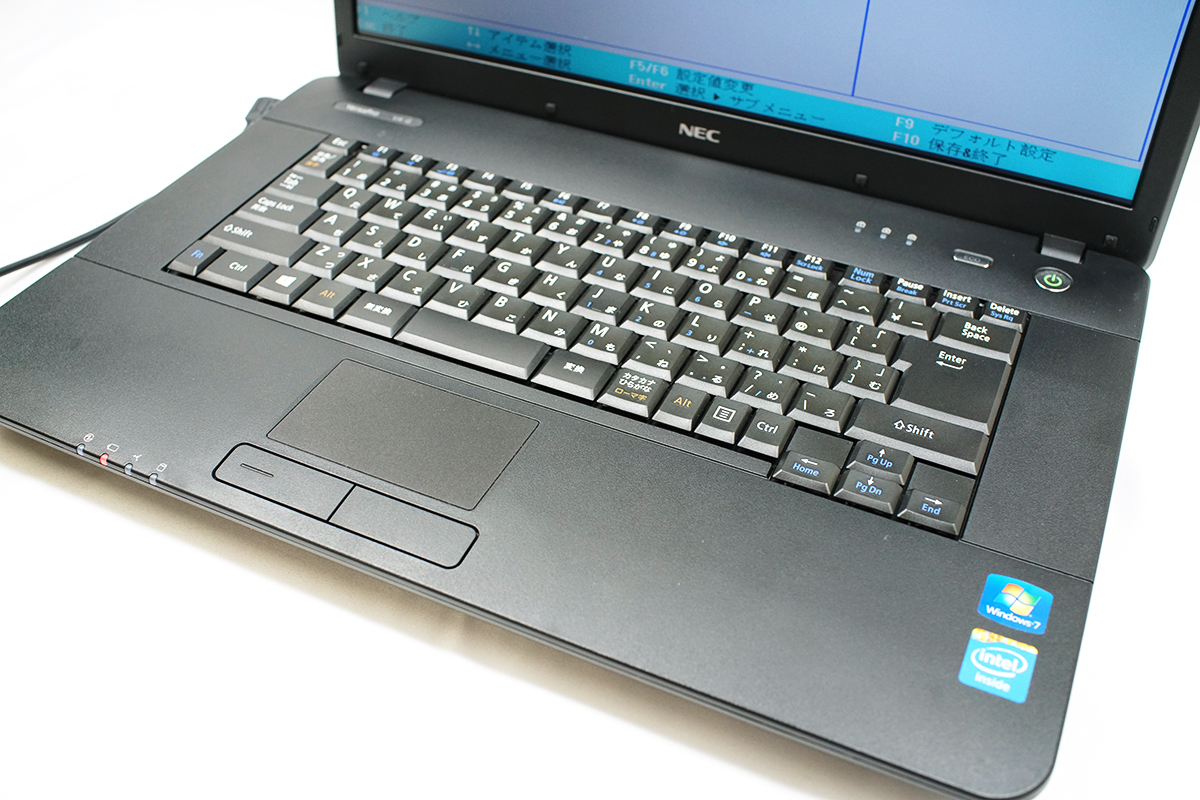 ジャンク品ノートパソコン　NEC PC-VK18 15.6インチ