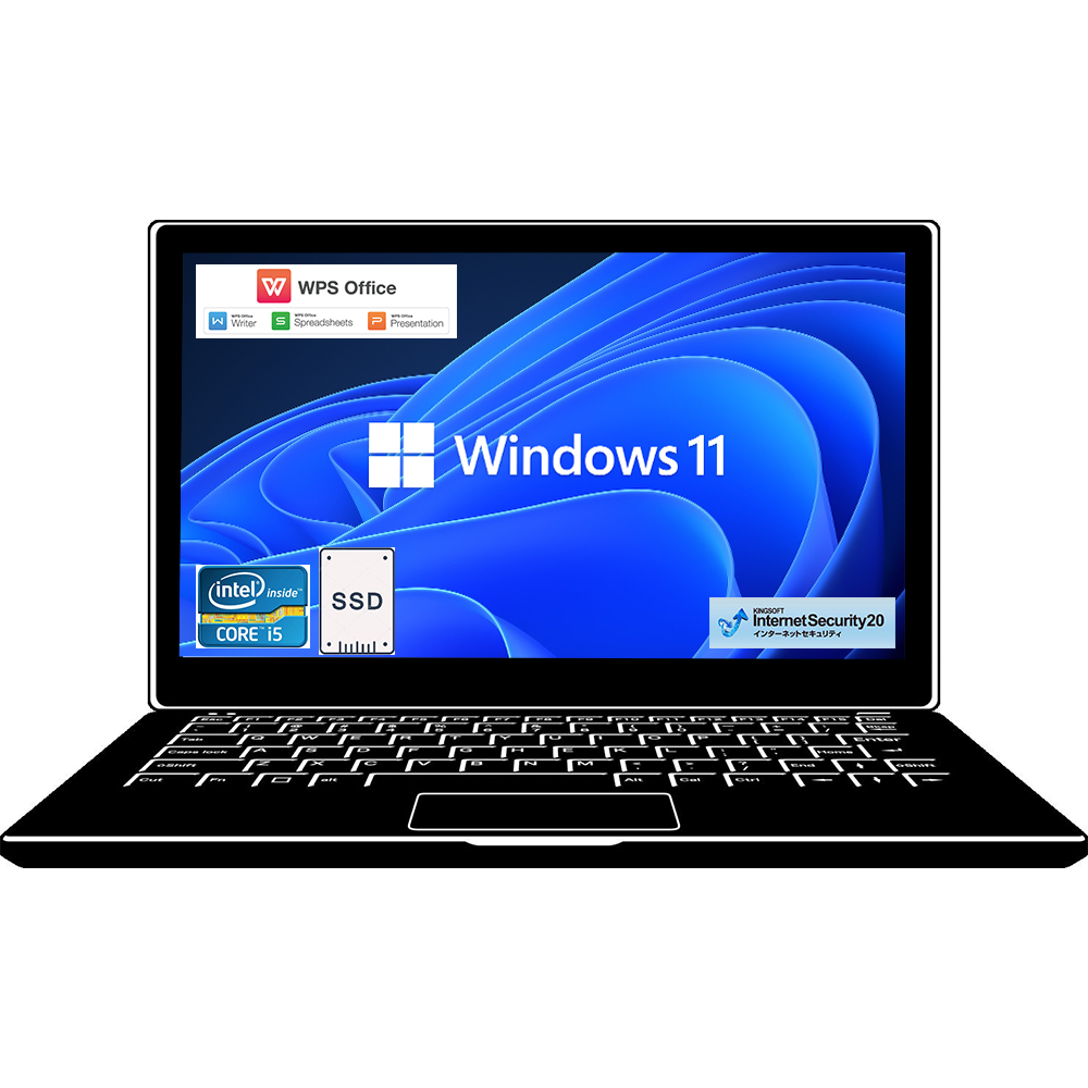 Windows 11】大手メーカーセレクト店長おまかせ Core i5 ノート 